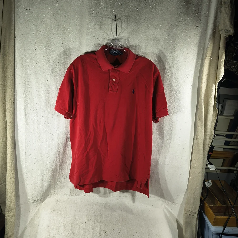 Ralph Lauren Men's Size Large Red Polo Shirt